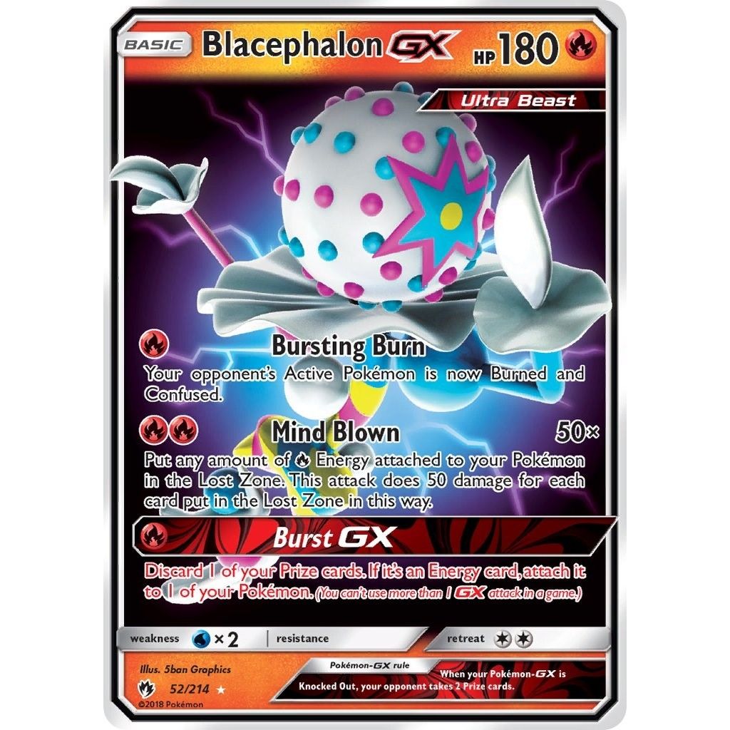 Blacephalon GX (52/214) (SM - Lost Thunder)