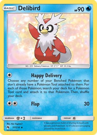 Delibird 057/214 - SM  Lost Thunder