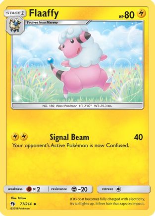 Flaaffy 077/214 - SM  Lost Thunder