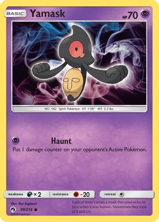 Yamask 099/214 - SM  Lost Thunder