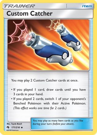 Custom Catcher 171/214 - SM  Lost Thunder