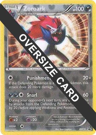 Zoroark BW BW19 - Jumbo Cards Holofoil