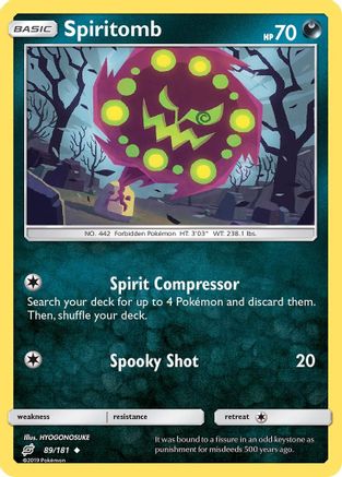 Spiritomb 089/181 - SM  Team Up