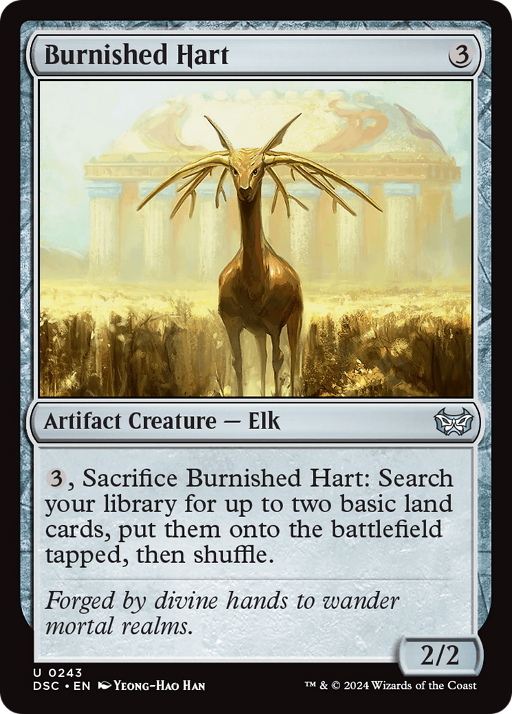 Burnished Hart (DSC-243) - Duskmourn: House of Horror Commander
