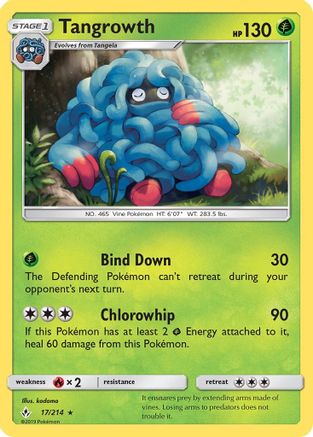 Tangrowth 017/214 - SM  Unbroken Bonds