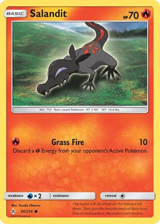 Salandit 030/214 - SM  Unbroken Bonds
