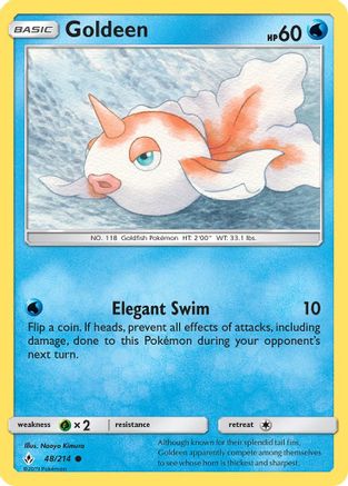 Goldeen 048/214 - SM  Unbroken Bonds