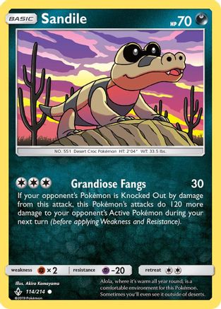Sandile 114/214 - SM  Unbroken Bonds