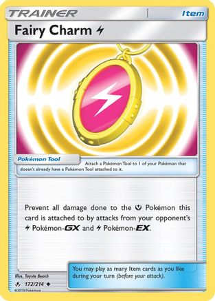 Fairy Charm L 172/214 - SM  Unbroken Bonds