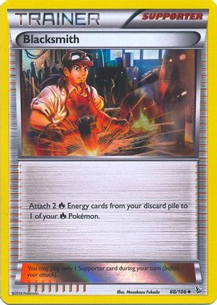 Blacksmith (Sheen Holo) 088/106 - Miscellaneous Cards & Products Reverse Holofoil