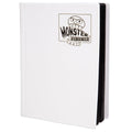 Binder - 4-Pocket Side-Loading Matte - White