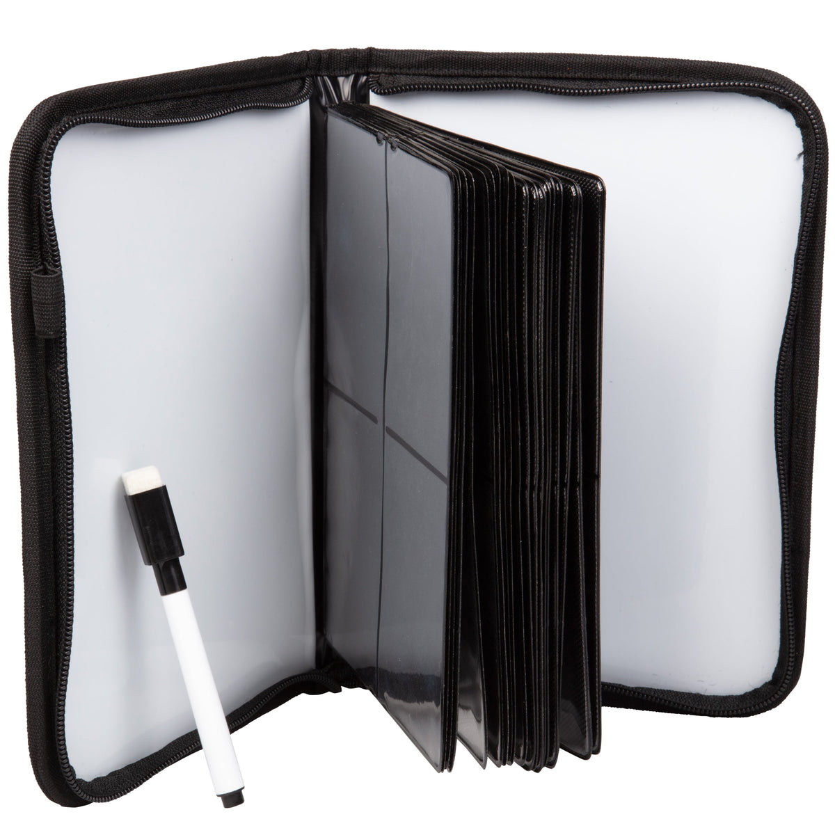 Deluxe Side-Loading Trading Card Binder - Black
