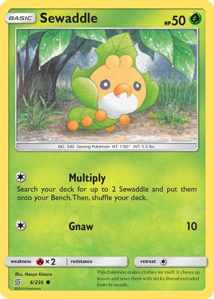 Sewaddle 006/236 - SM  Unified Minds