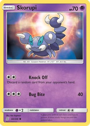 Skorupi 082/236 - SM  Unified Minds