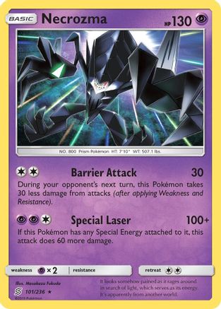 Necrozma 101/236 - SM  Unified Minds