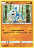 Meditite 109/236 - SM  Unified Minds Reverse Holofoil