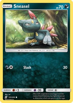 Sneasel 131/236 - SM  Unified Minds