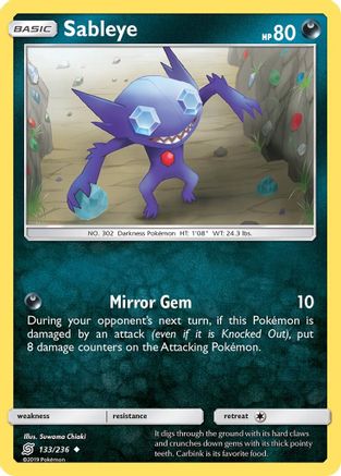 Sableye 133/236 - SM  Unified Minds