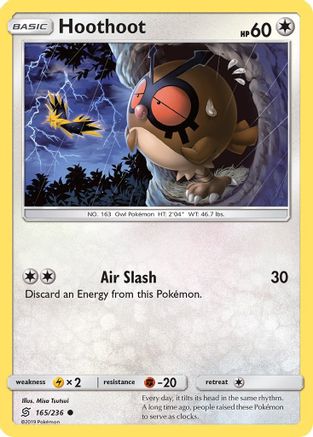 Hoothoot 165/236 - SM  Unified Minds