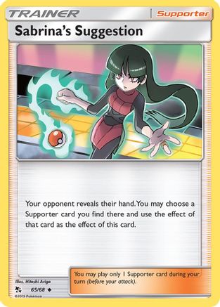 Sabrina's Suggestion 065/68 - Hidden Fates