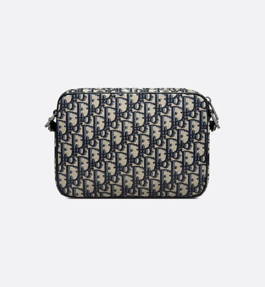 Dior Saddle Triple Pouch Black Dior Oblique Jacquard