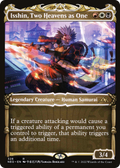 Isshin, Two Heavens as One (NEO-328) - Kamigawa: Neon Dynasty: (Showcase)