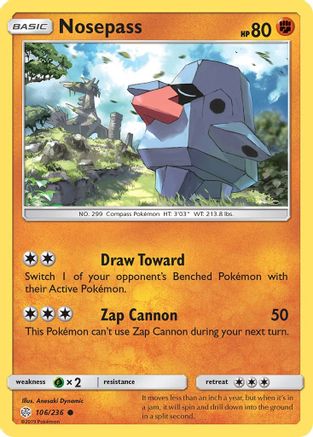 Nosepass 106/236 - SM  Cosmic Eclipse