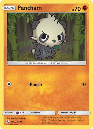Pancham 119/236 - SM  Cosmic Eclipse