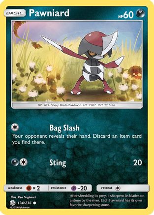 Pawniard 134/236 - SM  Cosmic Eclipse