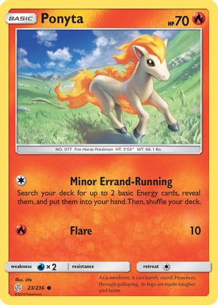 Ponyta 023/236 - SM  Cosmic Eclipse