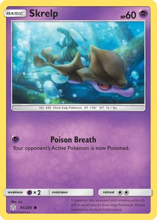 Skrelp 091/236 - SM  Cosmic Eclipse