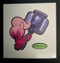 Pokemon Bread Seal Deco Character Sticker - Tinkatuff