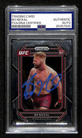Bo Nickal Signed/Auto 2023 UFC Panini Prizm Rookie RC Card #103 PSA/DNA 195142