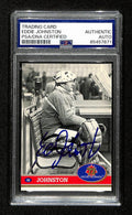 Eddie Johnston Signed 1991 Future Trends Card #93 1972 Canada PSA/DNA 195164