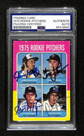 Easterly/Johnson/McGregor/Rhoden Signed 1975 Topps RC Card #618 PSA/DNA 195200