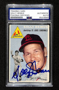 Solly Hemus Signed/Auto 1954 Topps Card #117 St. Louis Cardinals PSA/DNA 194833