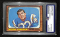 Keith Lincoln Signed/Auto 1966 Topps Card #127 San Diego Chargers PSA/DNA 195088