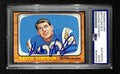 Keith Lincoln Signed/Auto 1966 Topps Card #127 San Diego Chargers PSA/DNA 195090