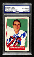 Walter Suggs Signed/Auto 1964 Topps Card #84 Houston Oilers PSA/DNA 195101