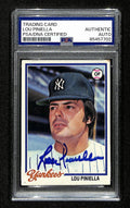 Lou Piniella Signed/Auto 1978 Topps Card #159 New York Yankees PSA/DNA 194806