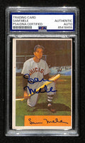 Sam Mele Signed/Autographed 1954 Bowman Card #22 White Sox PSA/DNA 194814