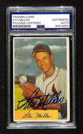 Stu Miller Signed/Autographed 1954 Bowman Card #158 Cardinals PSA/DNA 194817