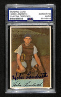 Hobie Landrith Signed/Autographed 1954 Bowman Card #220 Redlegs PSA/DNA 194819