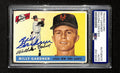 Billy Gardner Signed/Auto 1955 Topps Card #27 New York Giants PSA/DNA 195382