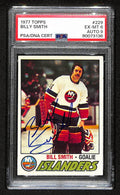 Billy Smith HOF Signed 1977 Topps Card #229 Islanders PSA/DNA EX-MT 6 195922