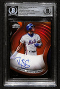 Darryl Strawberry Signed 2022 Topps 04/25 Card #CBA-DST Mets BAS/Beckett 197123