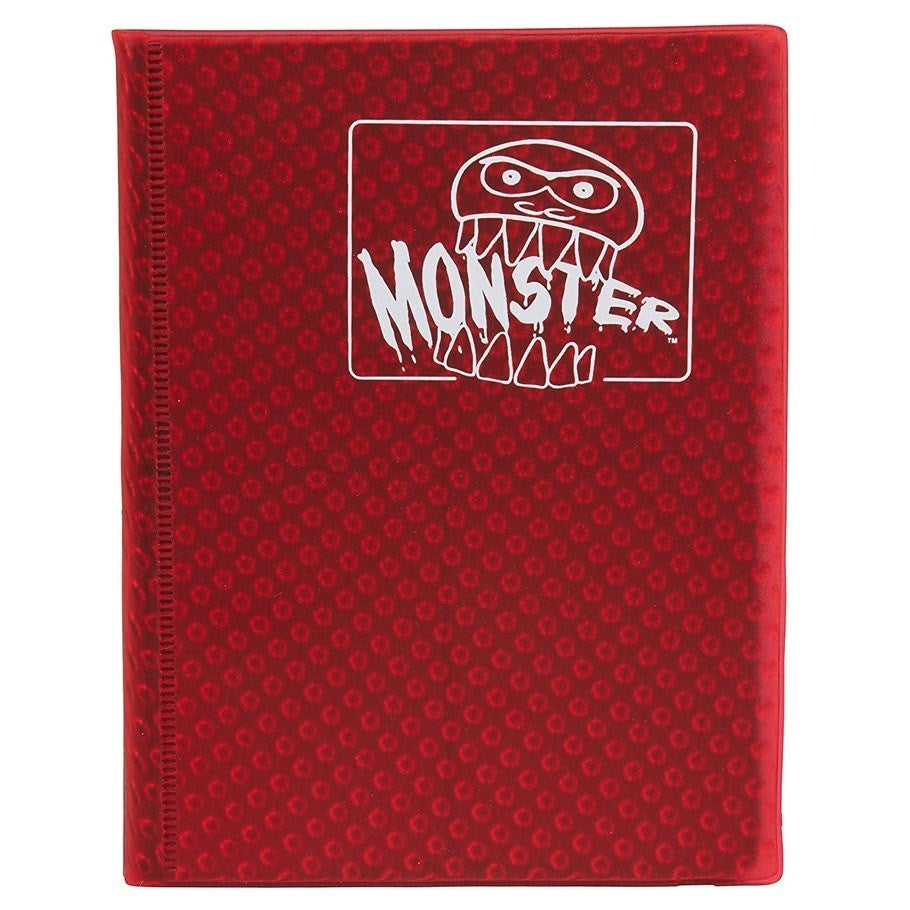 Binder - 4-Pocket Side-Loading Holofoil - Red