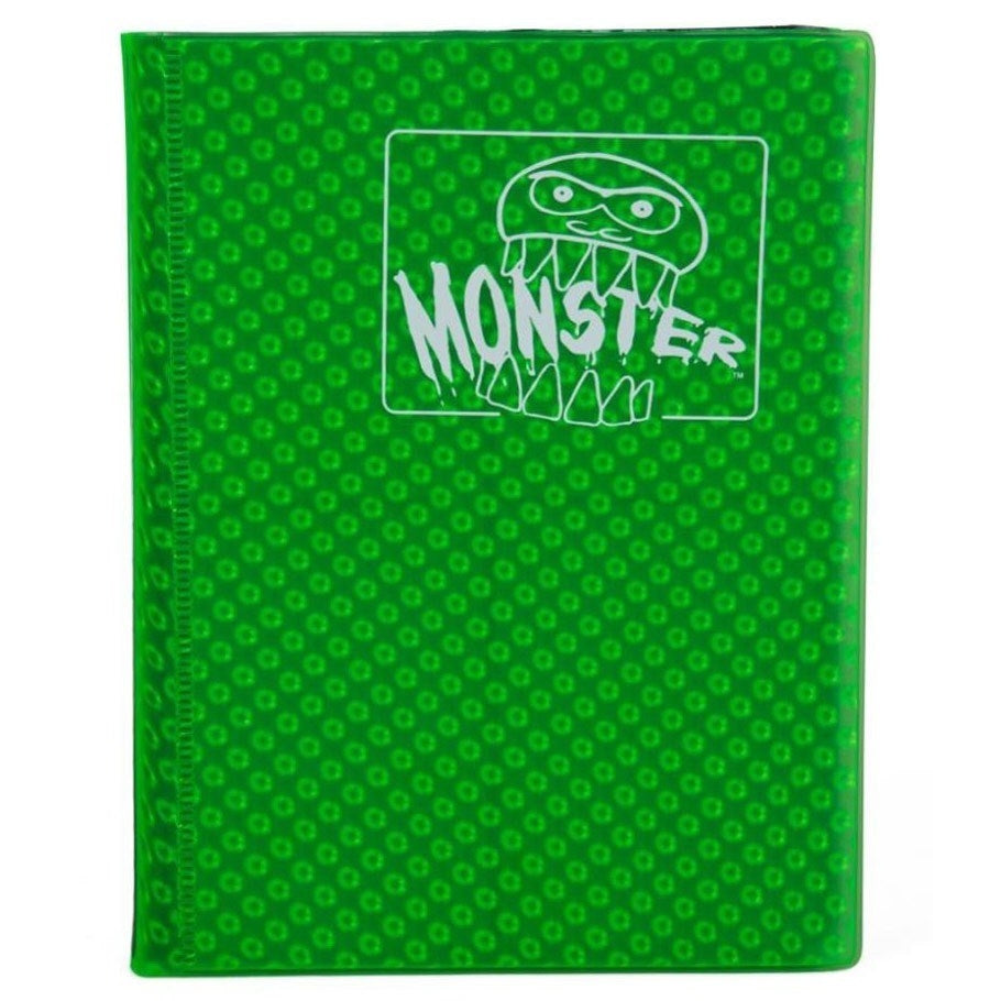Binder - 4-Pocket Side-Loading Holofoil - Green