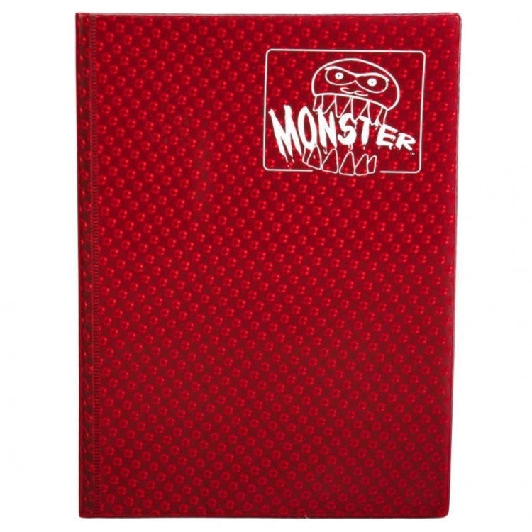 Binder - 9-Pocket Side-Loading Holofoil - Red