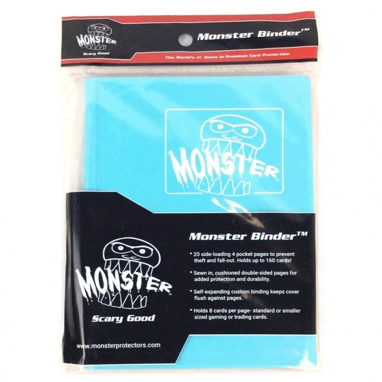 Binder - 4-Pocket Side-Loading Matte - Blue